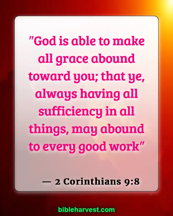 Bible Verses About Wealth (2 Corinthians 9:8)