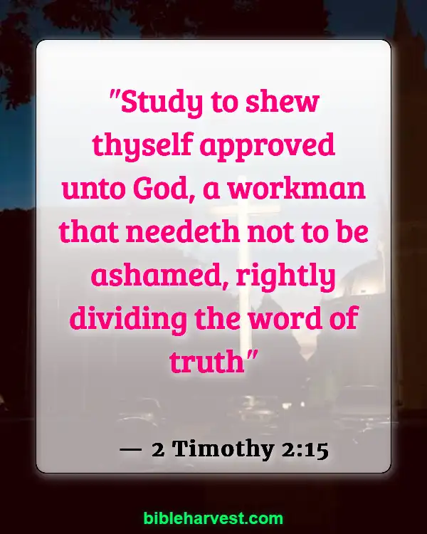 Bible Verses About Deception In The Last Days (2 Timothy 2:15)