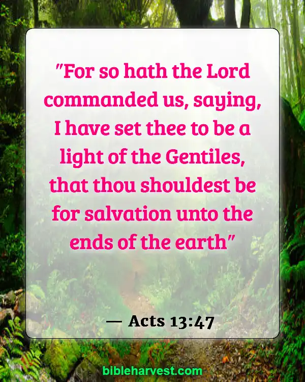 Verses About Israel (Acts 13:47)