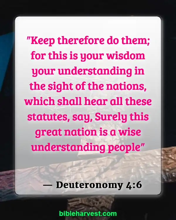 Verses About Israel (Deuteronomy 4:6)
