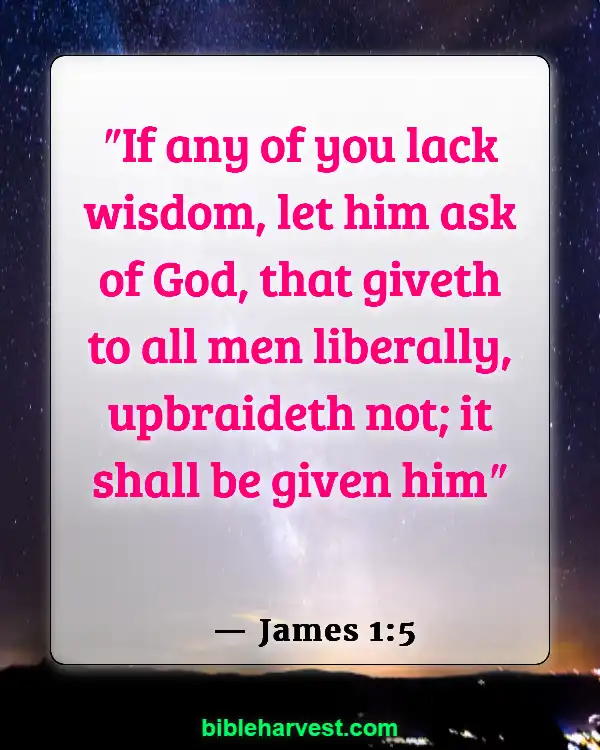 Bible Verses About Strength and Courage (James 1:5)