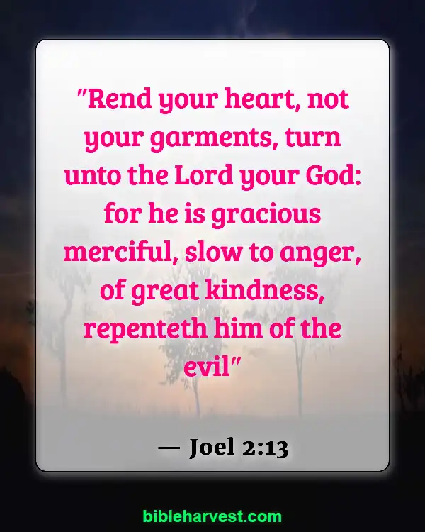 Bible Verses About Sin (Joel 2:13)