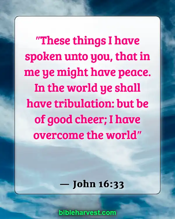 Bible Verses About Strength and Courage (John 16:33)