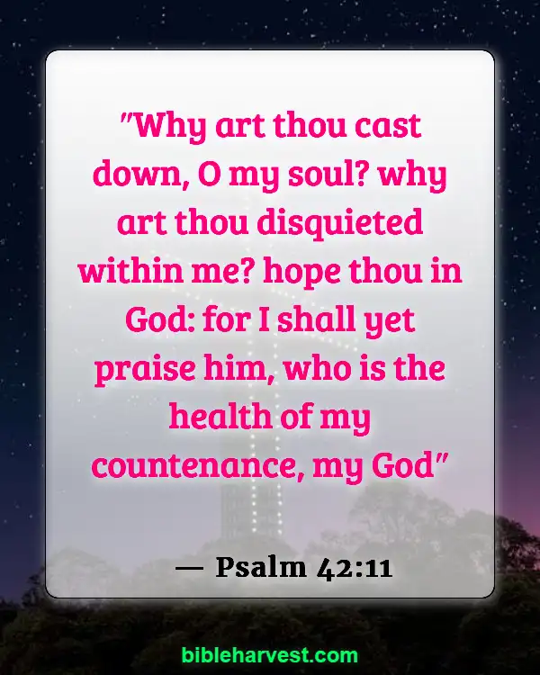 Bible Verses About Sadness (Psalm 42:11)