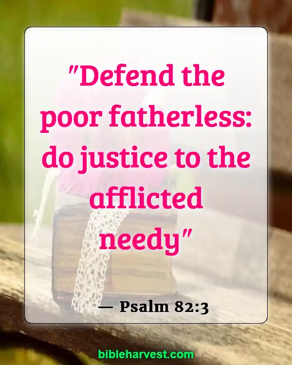 Bible Verses About Helping Others (Psalm 82:3)