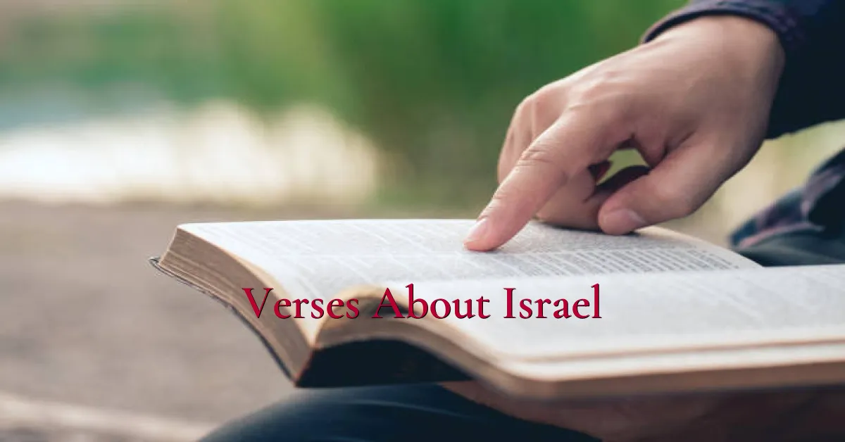 Verses About Israel